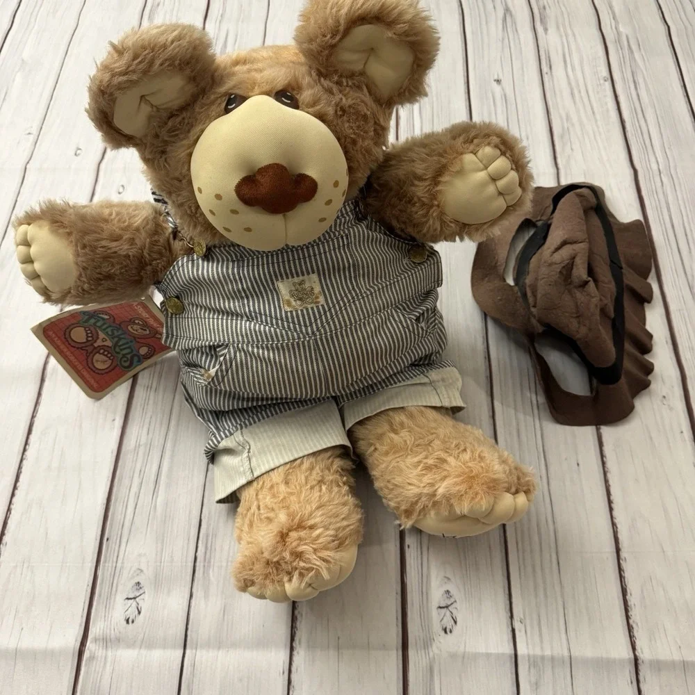 1984 Furskins Dudley Teddy Bear‎ Plush Xavier Roberts 22